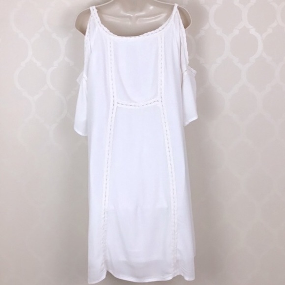 NY&CO COLD SHOULDER BOHO DRESS - Picture 2 of 8